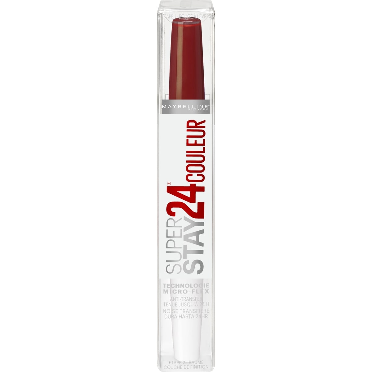 Super Stay 24 2-step Liquid Lipstick, Micro-Flex technology, Longwear Up to hours