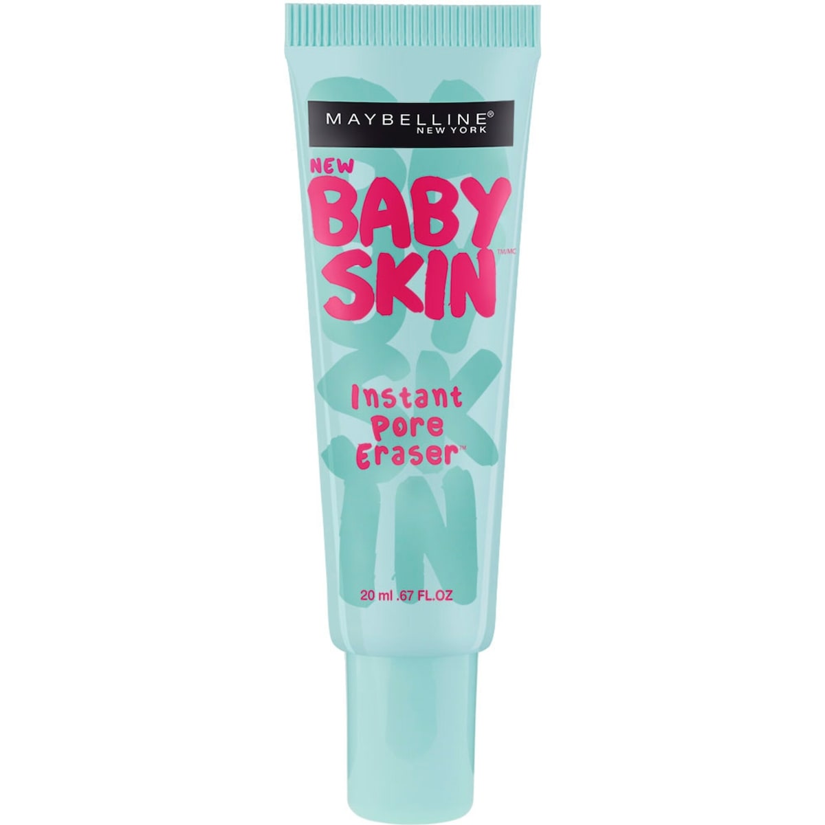 Maybelline Primer Makeup Baby Skin Instant Pore Eraser, Instant Smoothing 30 mL TRANSPARENT
