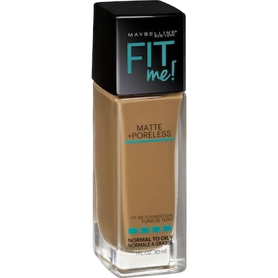 Fit Me Matte + Poreless Liquid Foundation Makeup 3