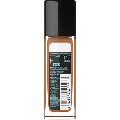 Fit Me Matte + Poreless Liquid Foundation Makeup 2