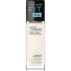 Fit Me Matte + Poreless Liquid Foundation Makeup 1