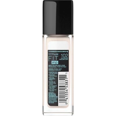 Fit Me Matte + Poreless Liquid Foundation Makeup 2