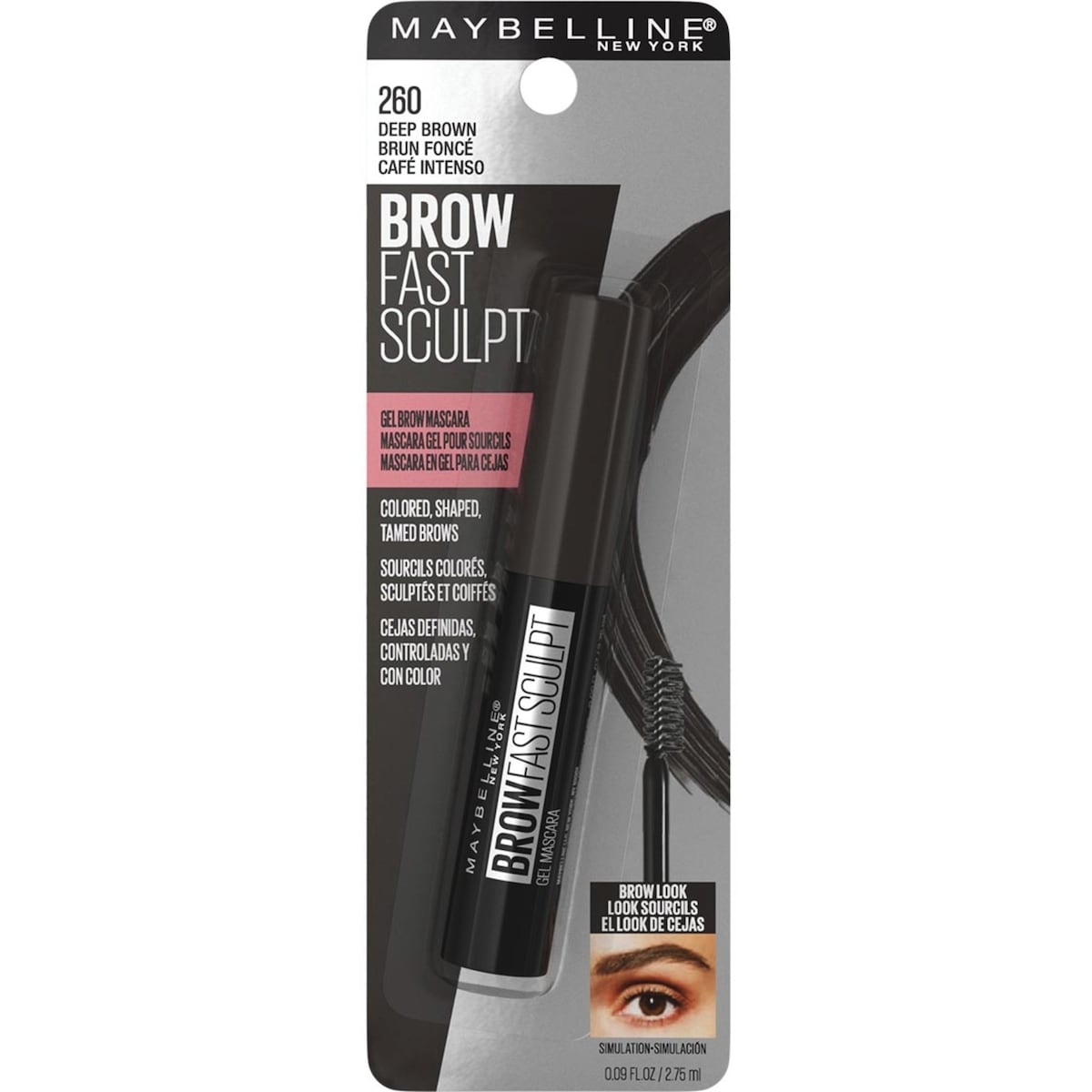 Brow Fast Sculpt, Mascara for Brows