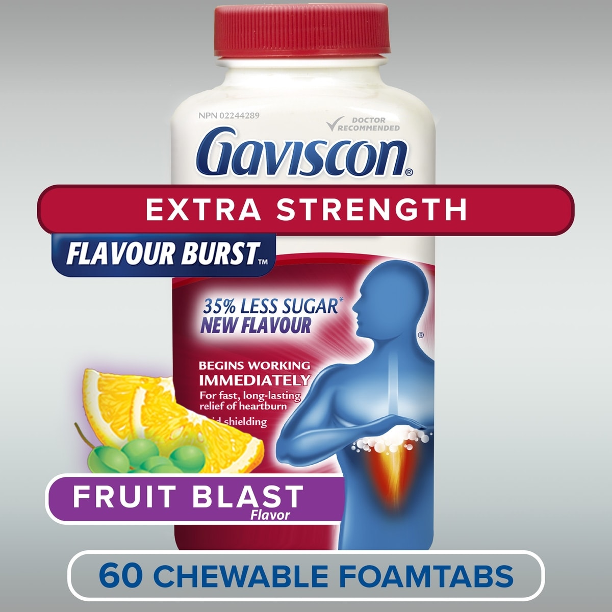 Extra Strength Flavour Burst Tablet
