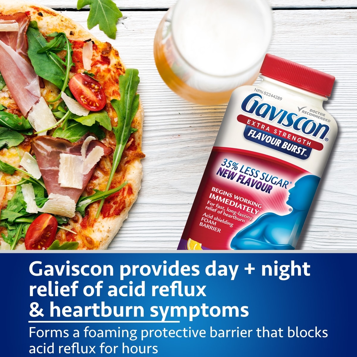 Extra Strength Flavour Burst Tablet