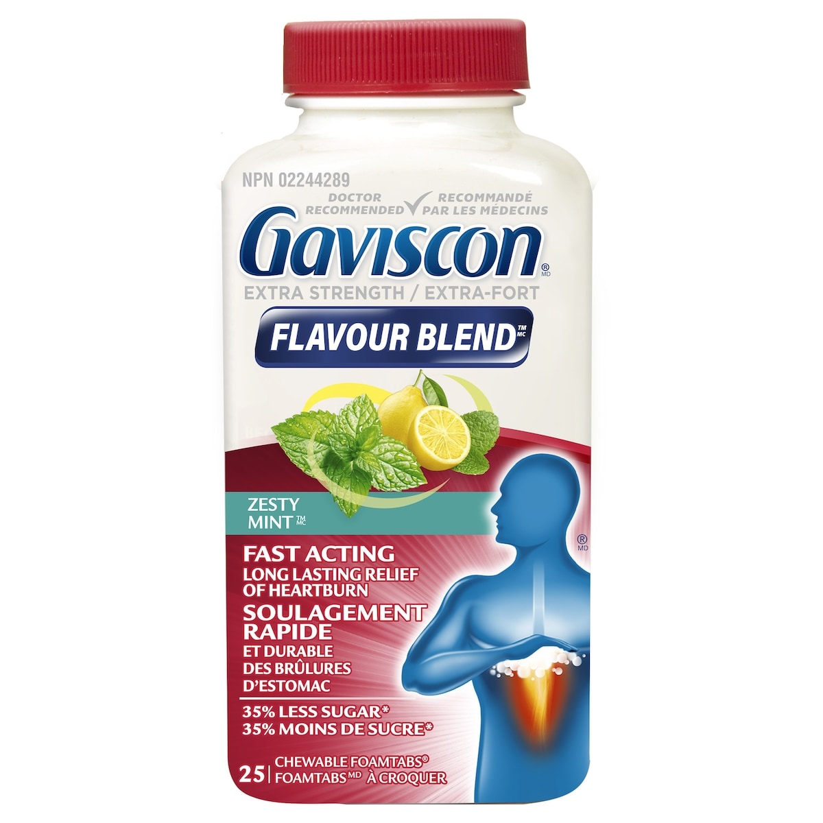 Extra Strength Flavour Blend Fruit Blast Tablet