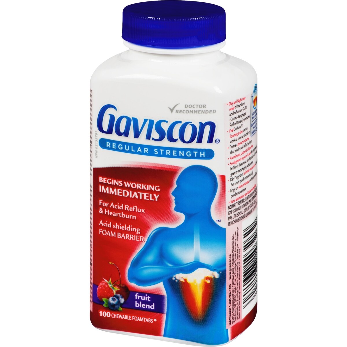 Gaviscon Ordinaire Foamtabs À Croquer Mélange De Fruits