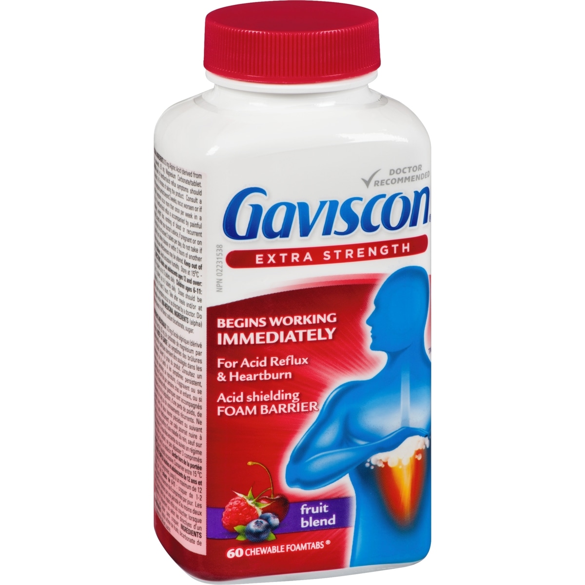 Gaviscon Extra-Fort Foamtabs À Croquer Mélange De Fruits