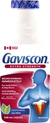 Extra Strength Liquid Soothing Icy Mint