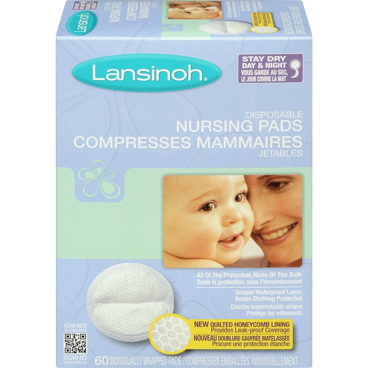 Lansinoh Disposable Nursing Pads 60 Pads