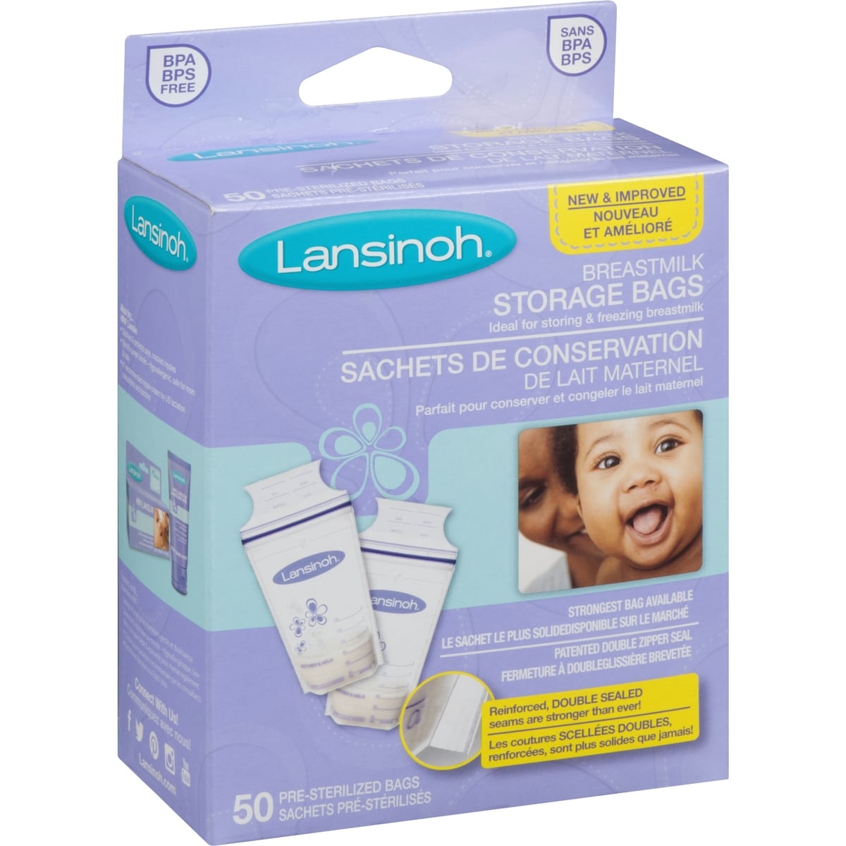 Sachets de Conservation de Lait Maternel