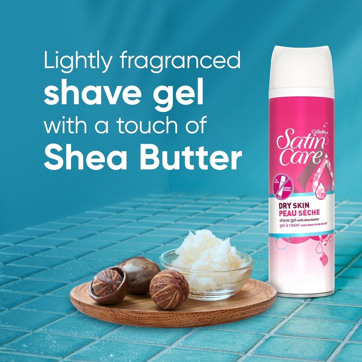 Satin Care Dry Skin Shave Gel for Women 198G