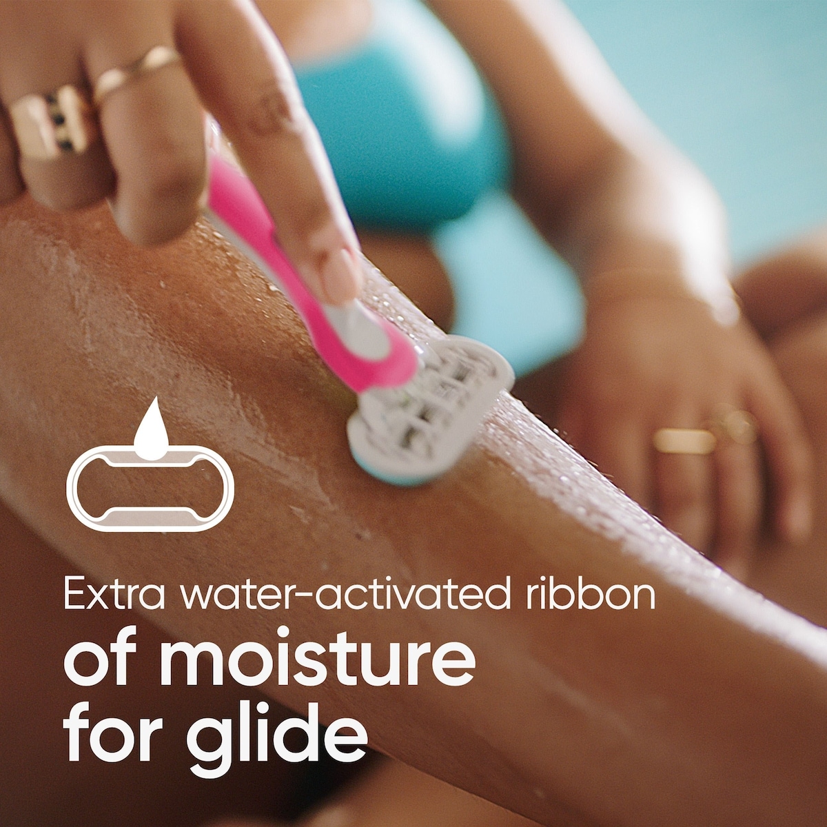 Extra Smooth Green Disposable Women's Razors, 2 Count