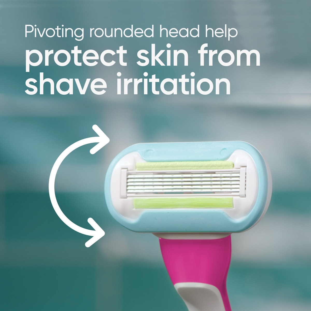 Rasoirs jetables Extra doux Vert pour femmes, 2 unités