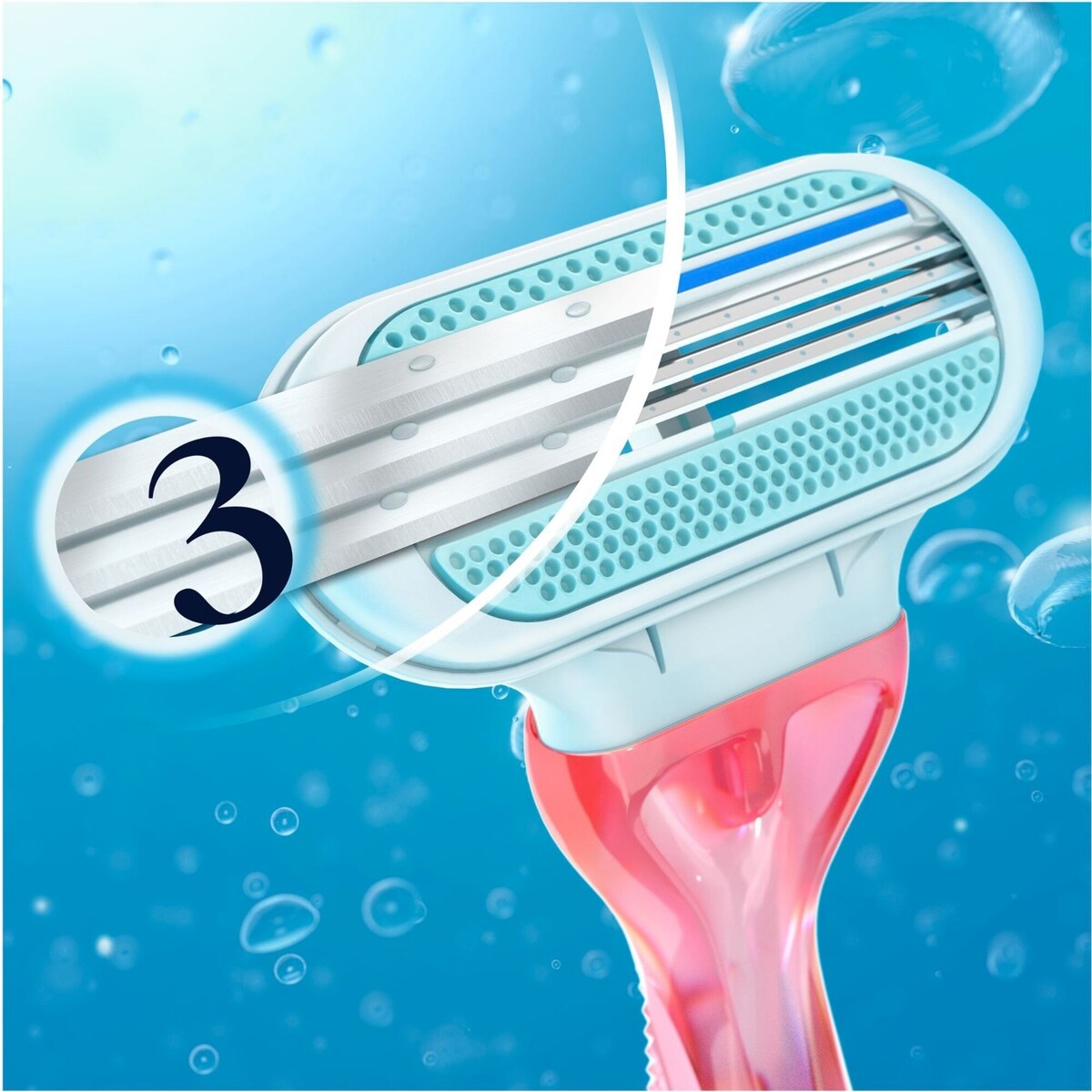 Rasoirs jetables pour femmes Gillette Venus Treasures, paquet de 3