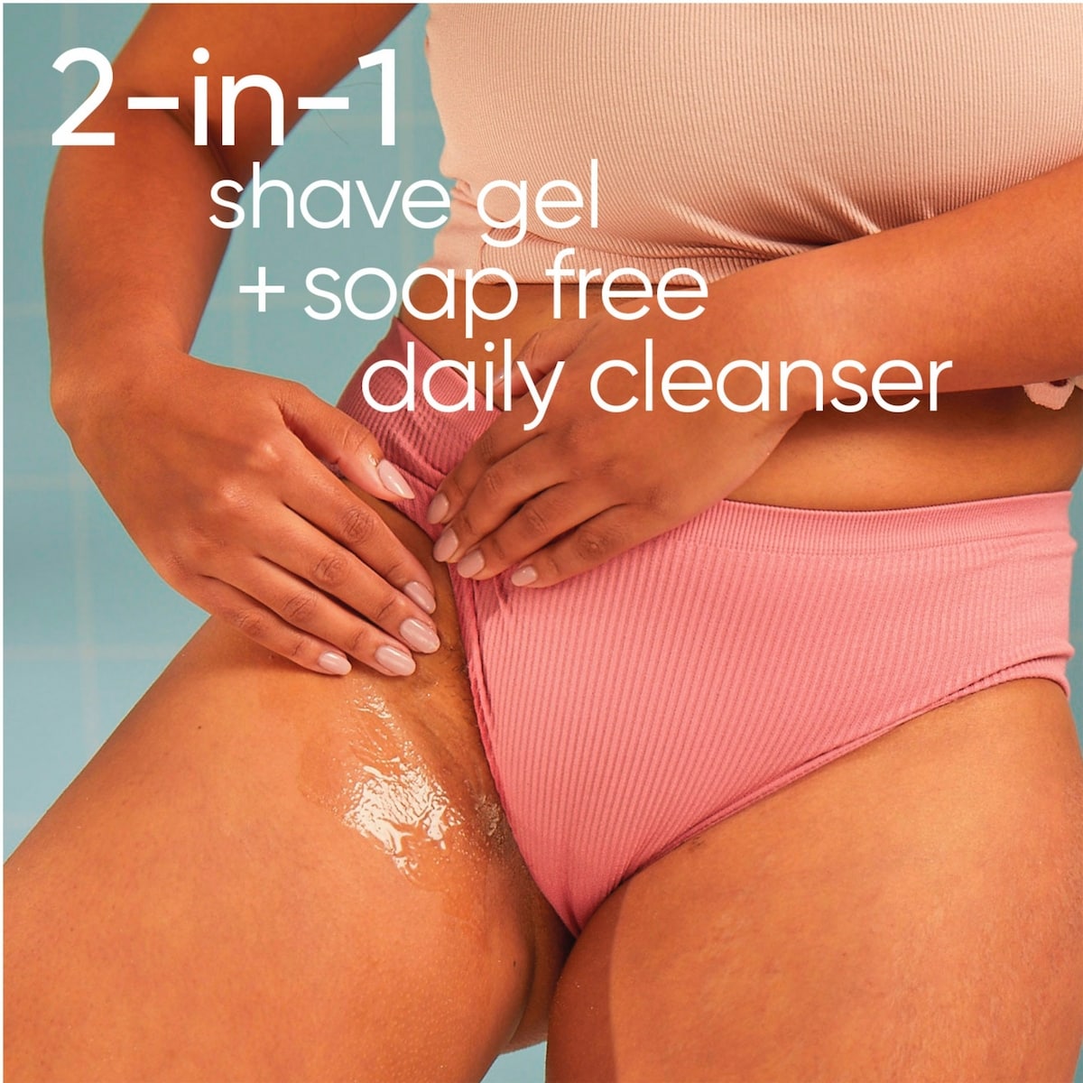 Nettoyant + gel à raser 2 en 1 Gillette Venus pour la peau et les poils pubiens, 6,4 oz
