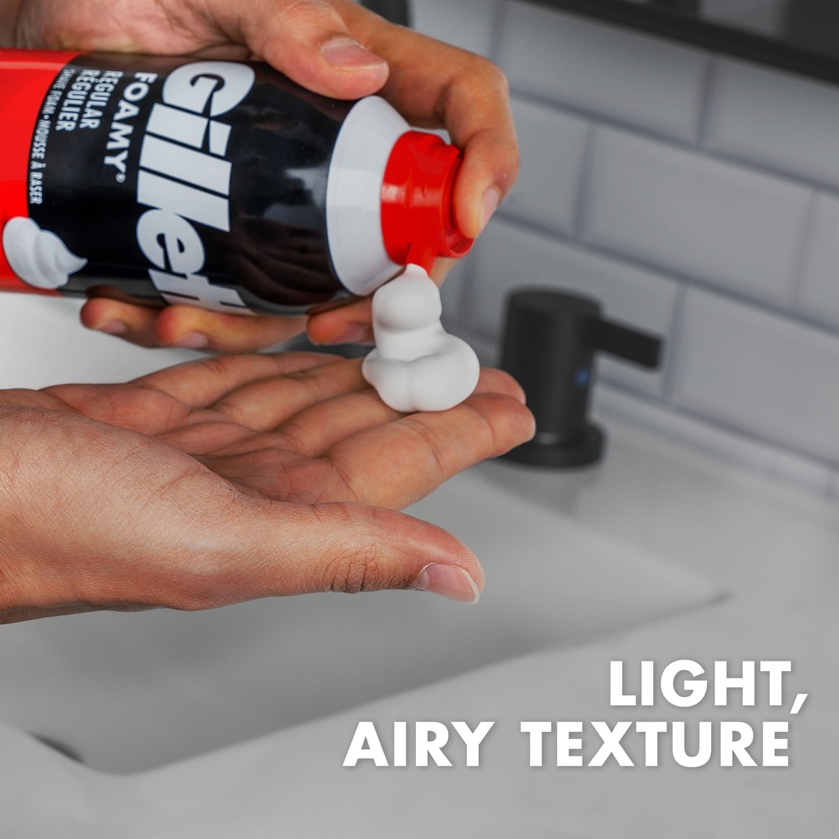 Gillette Foamy Classic Shave Foam for Men Original Scent