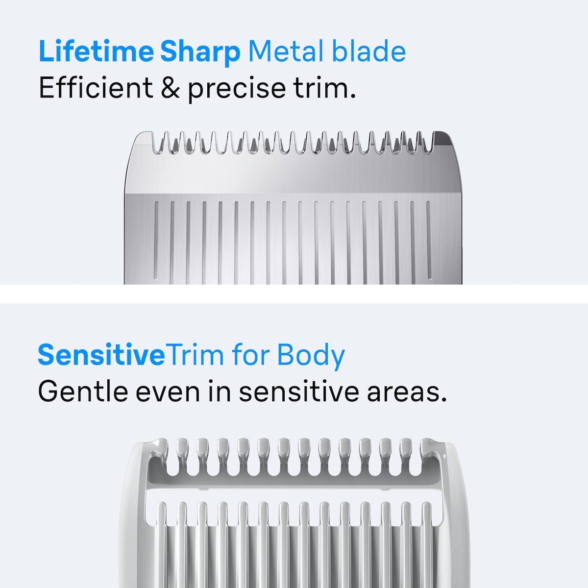 Trousse de tondeuse Série 7 tout-en-un, 40 longueurs, lame en métal aiguisée à vie, AIO 7530, noir mat