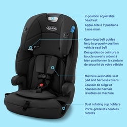 Tranzitions 3-in-1 Harness Booster, Pullman 6