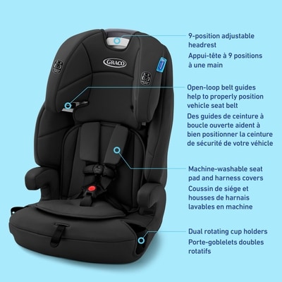 Tranzitions 3-in-1 Harness Booster, Pullman 6