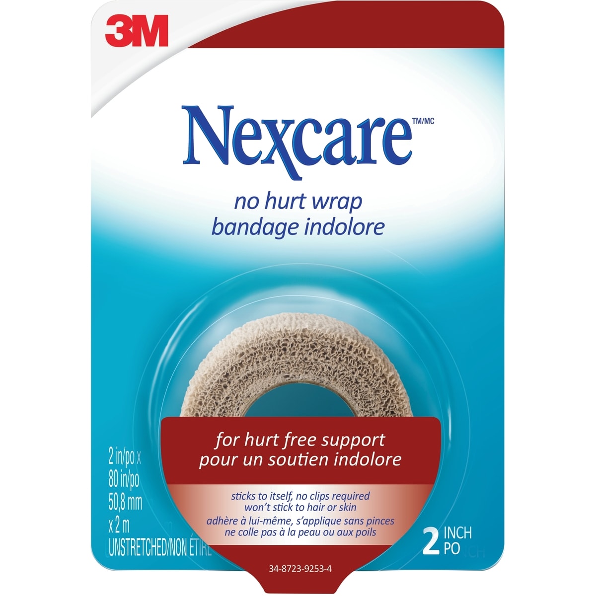 Ruban indolore Nexcare(MC), NHT-2