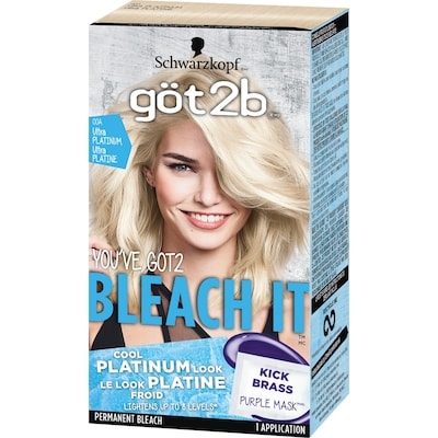 Bleach It Permanent Hair Color, L00A Platinum Bleach
