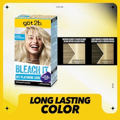 Bleach It Permanent Hair Color, L00A Platinum Bleach 6