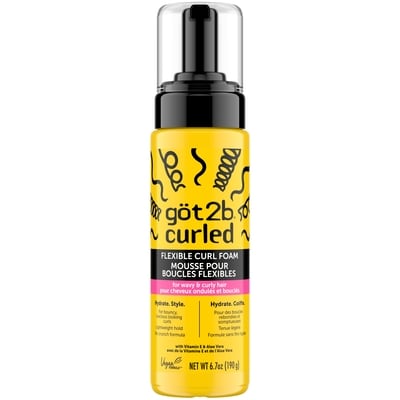 Mousse pour boucles flexibles curled