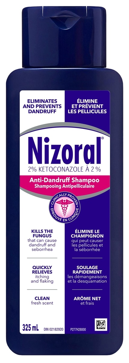 Ketoconazole Shampooing 2 % anti-pelliculaire et démangeaisons pour cuir chevelu