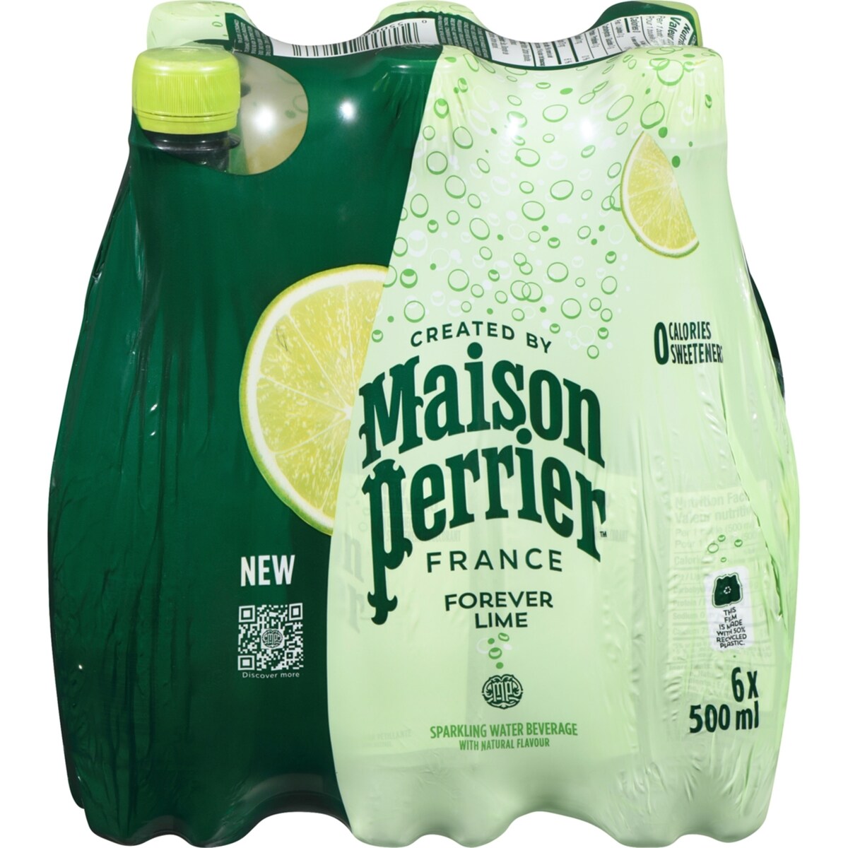 Forever Lime, Sparkling Water Beverage, Natural Lime Flavour, No Calories, No Sweeteners, No Sodium