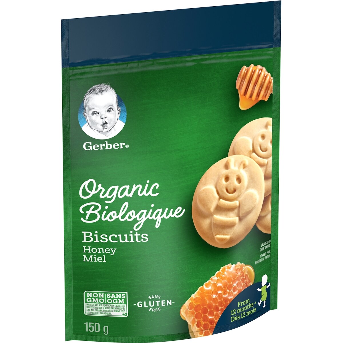 Biscuits Biologique Coll. pour Tout-Petits Miel