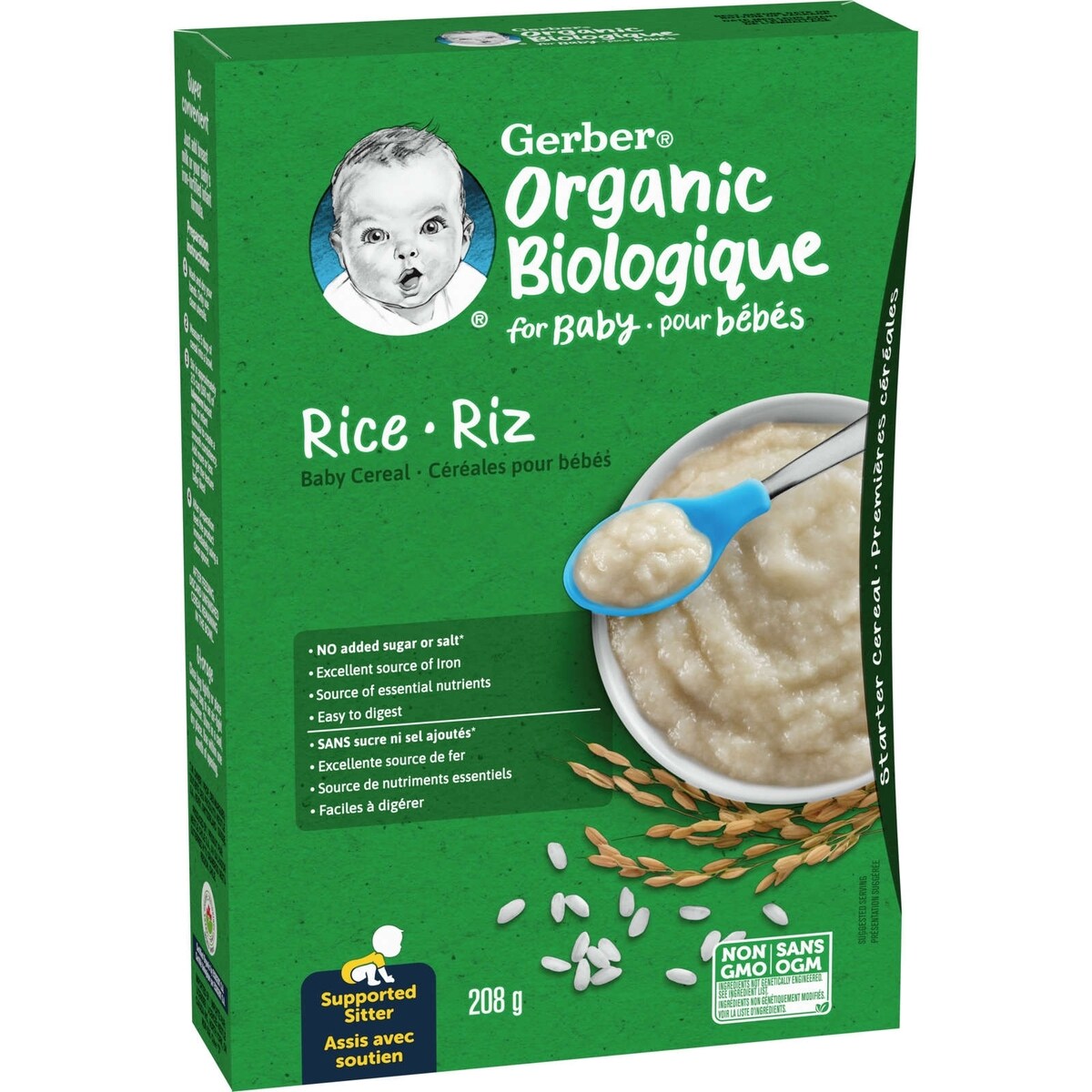 Céréales Pour Bébés Gerber Biologique Riz