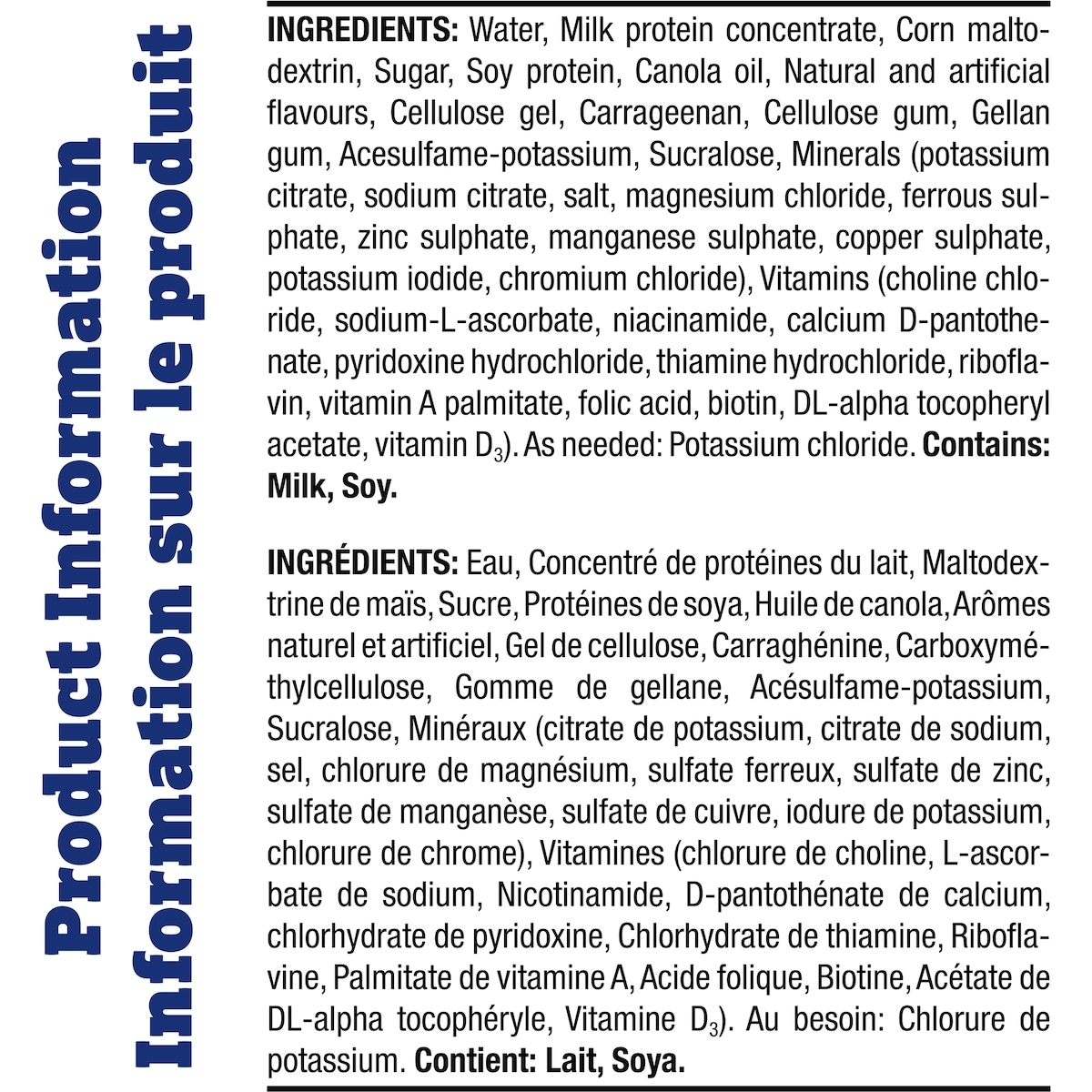 Ensure Hyperprotéiné 16 g de protéines, supplément nutritionnel prêt à boire, vanille, 6 x 235 mL