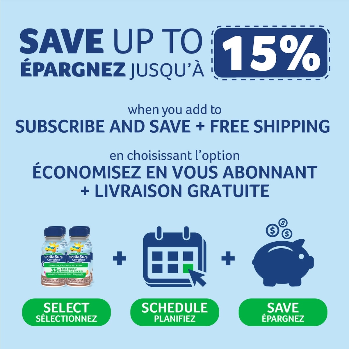 PediaSure Complete Reduced Sugar, 33% Less Sugar, Nutritional Supplement, 4 X 235 ml, Chocolate, 940 ml