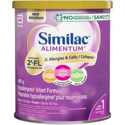 Alimentum Hypoallergenic Baby Formula Powder, 0+ Months, Purple