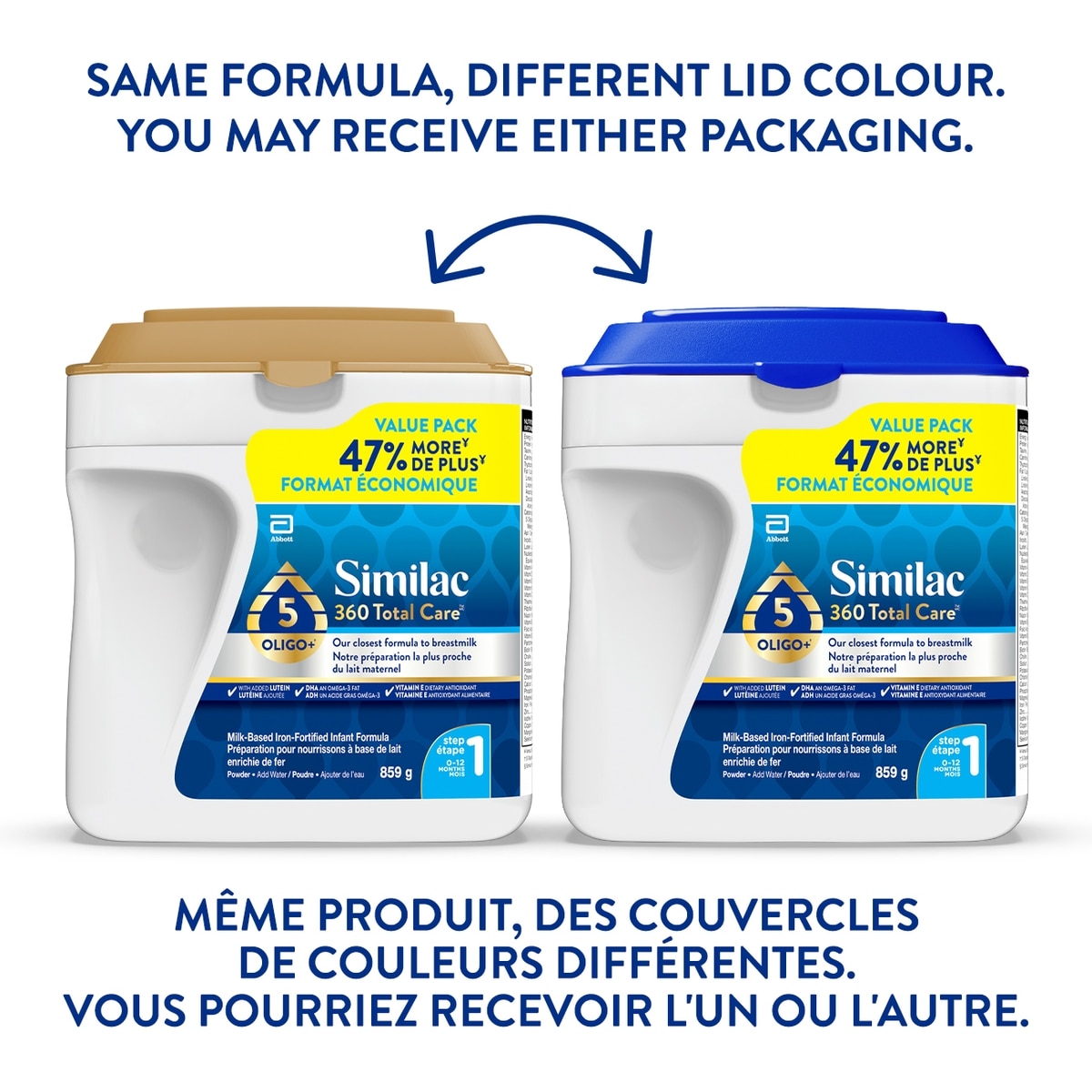 360 Total Care Étape 1 859 g Poudre