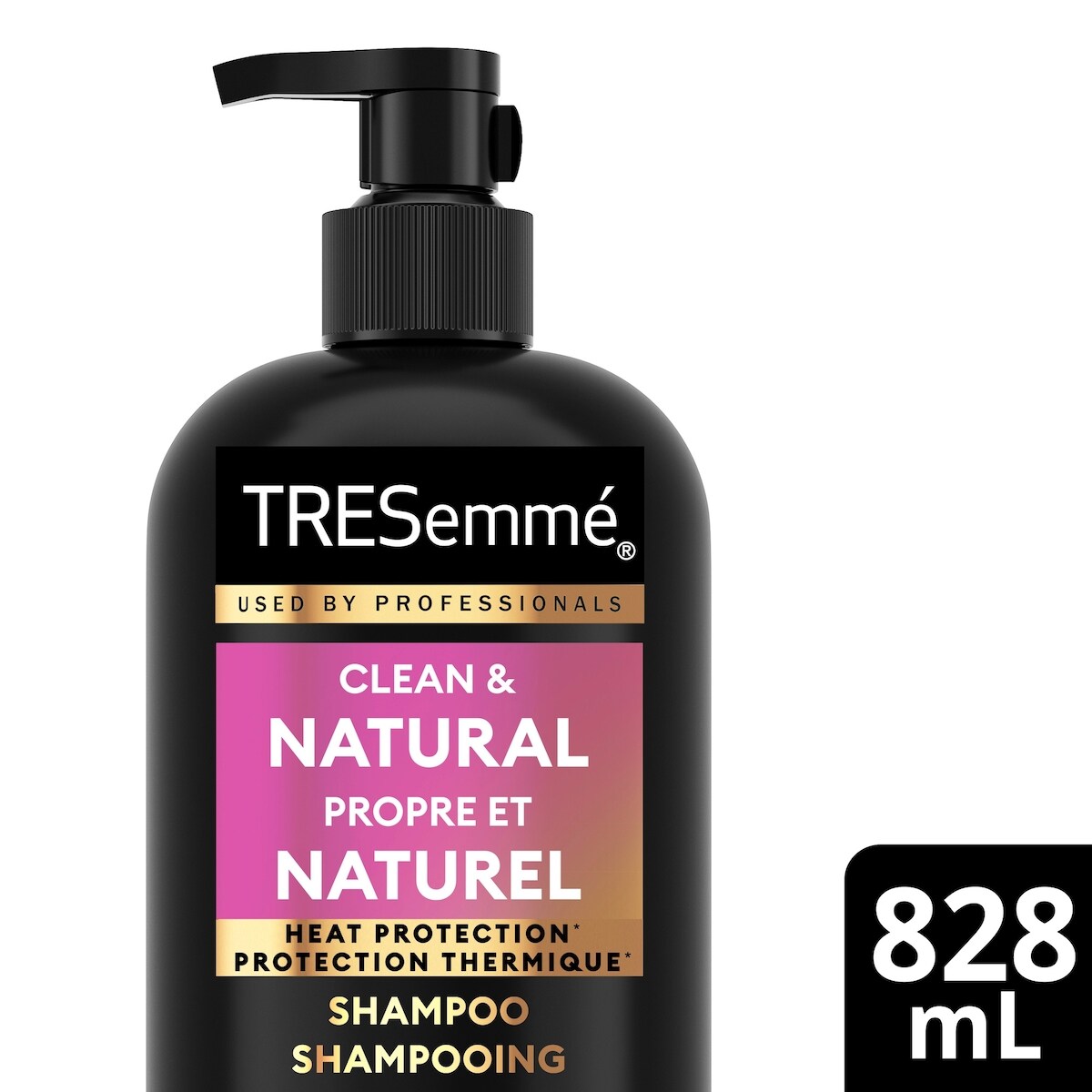 Shampooing TRESemmé Clean+Natural 828 ML