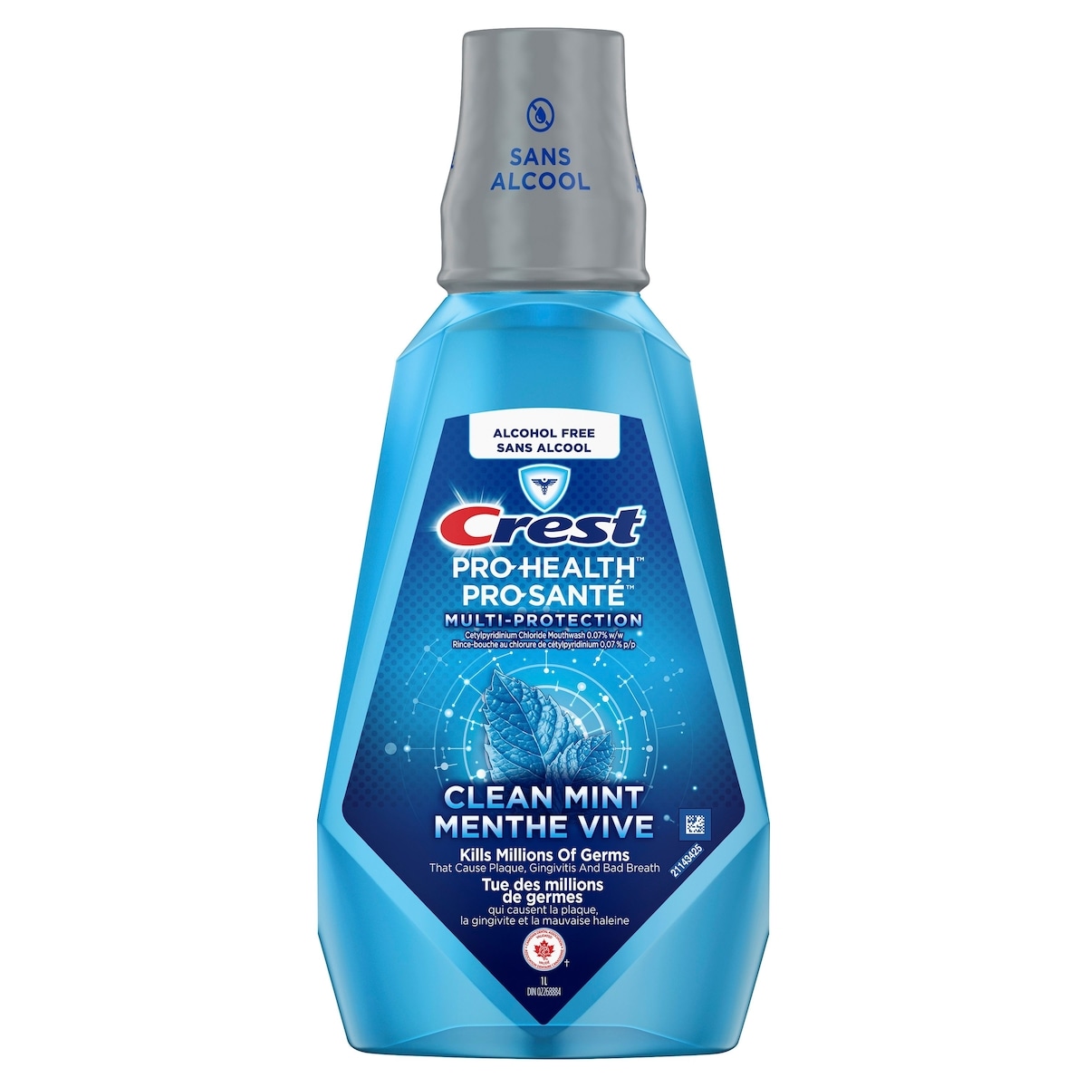 Crest Pro-Health Multi-Protection Alcohol Free Mouthwash, Clean Mint