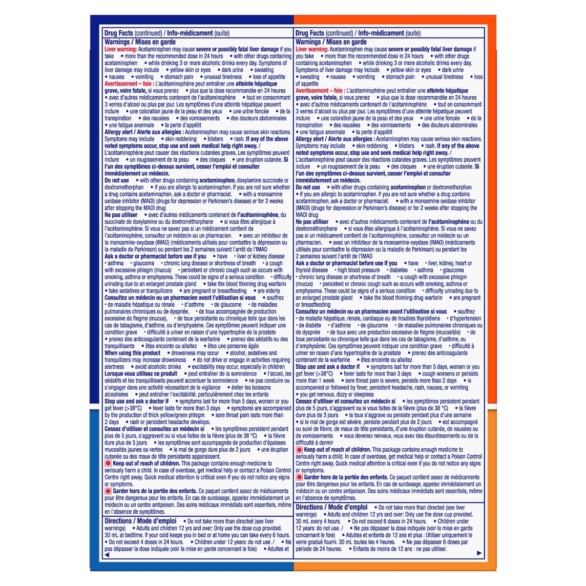 Vicks DayQuil & NyQuil Liquids Combo Pack 2X354mL