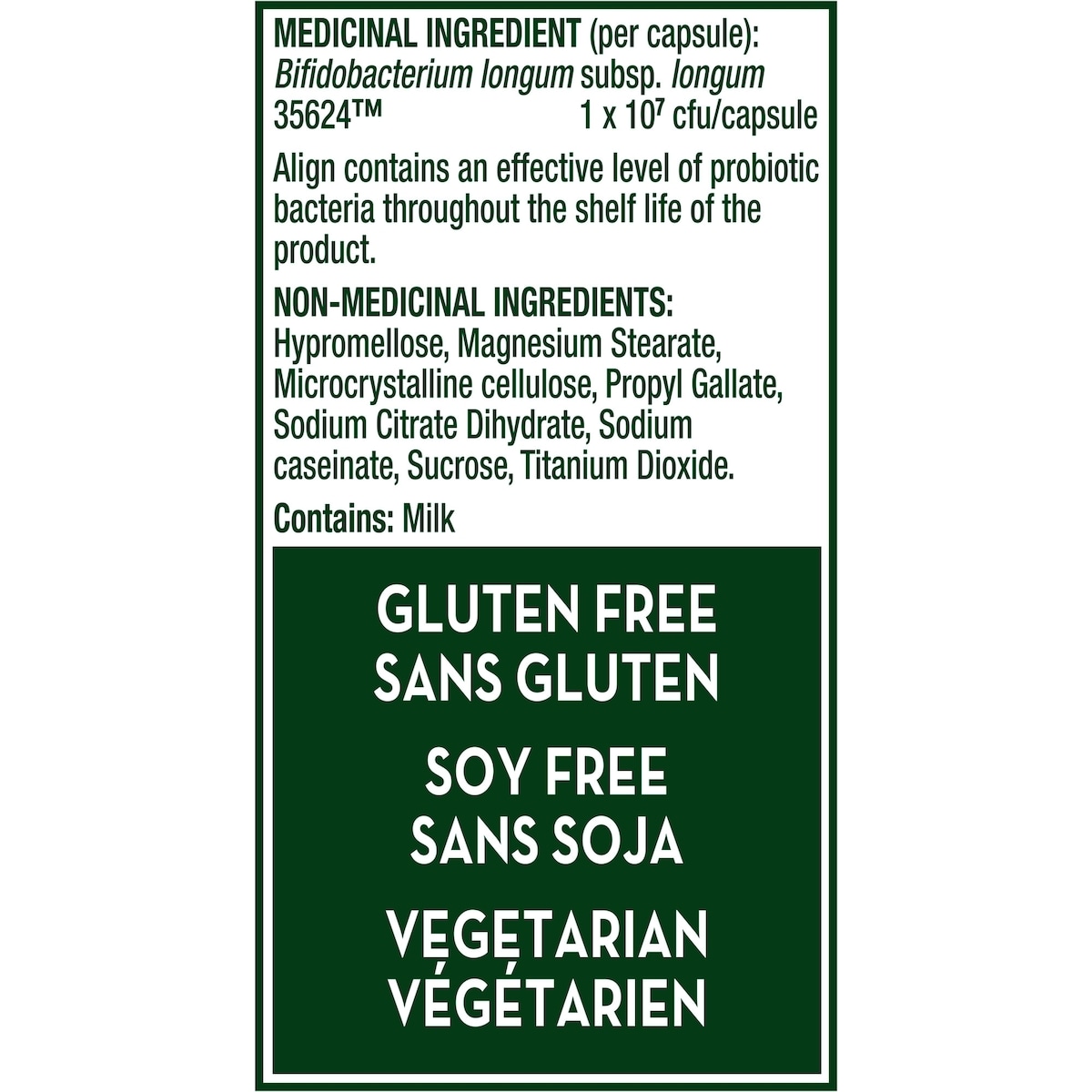 Supplément probiotique quotidien pour la santé digestive