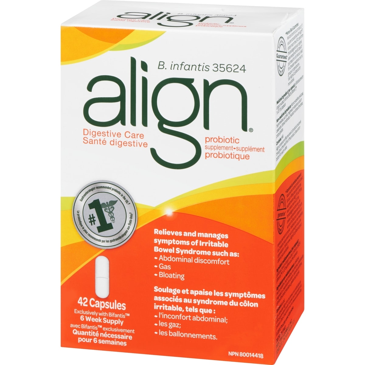 Align Probiotics, Daily Probiotic Supplement for Digestive Care