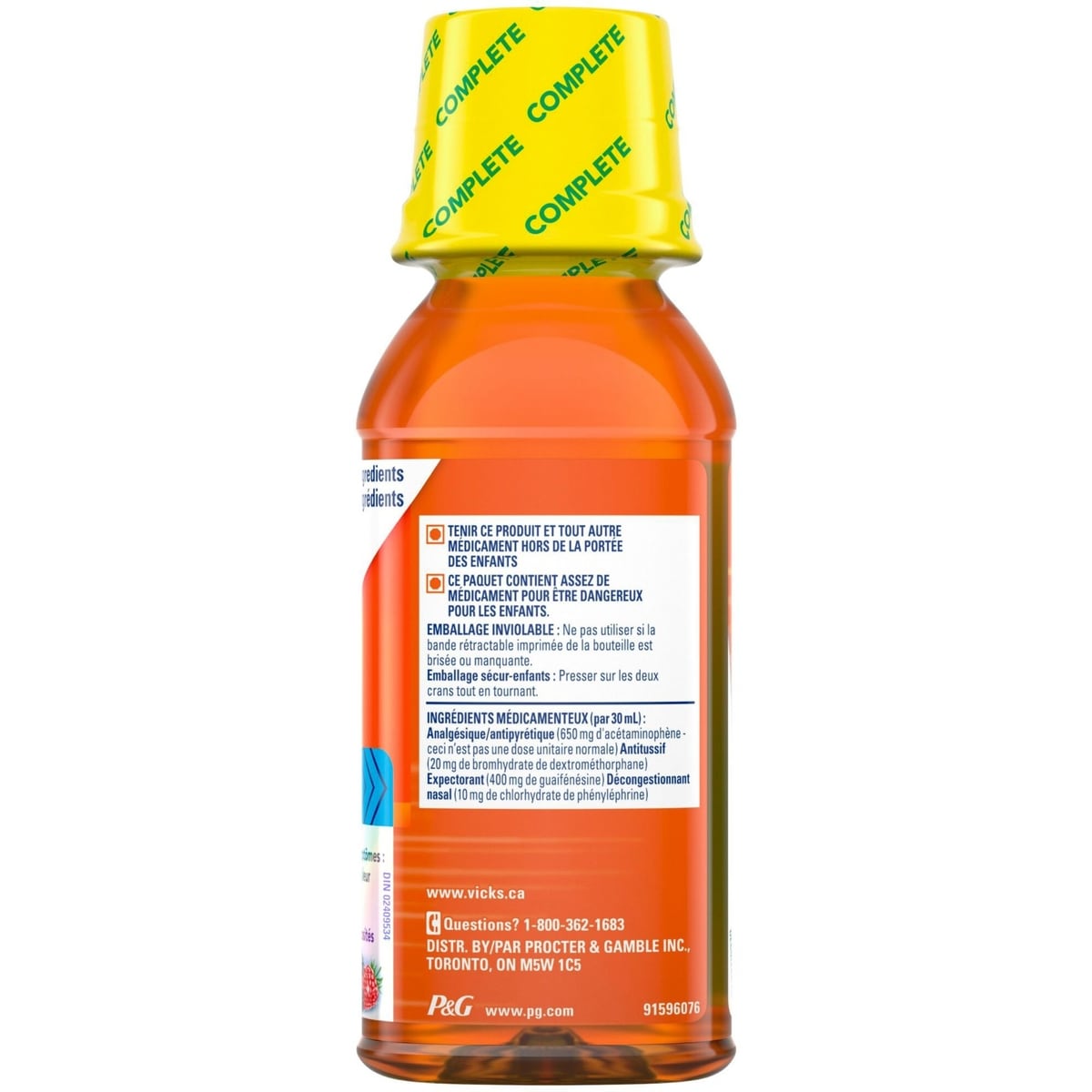 DayQuil Complete Rhume et Grippe liquide, 236 mL