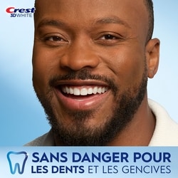 Ensemble de blanchiment des dents à domicile 3D Whitestrips Visiblement blanc, 10 traitements, blanchit visiblement les dents en quelques jours 6