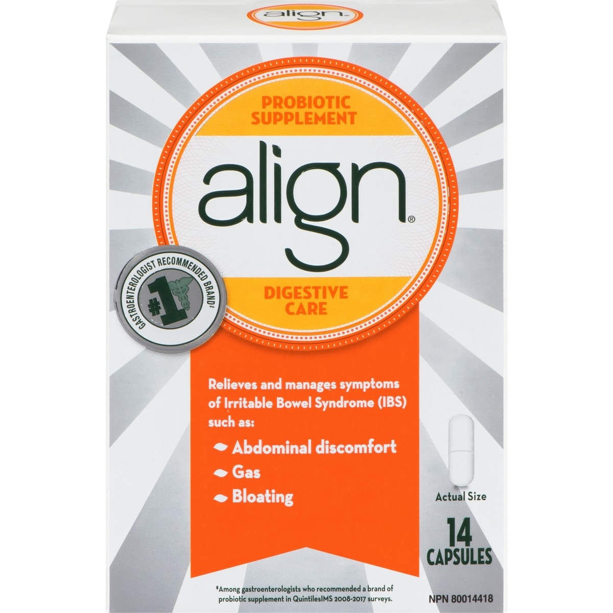 Probiotics, Daily Probiotic Supplement for Digestive Care