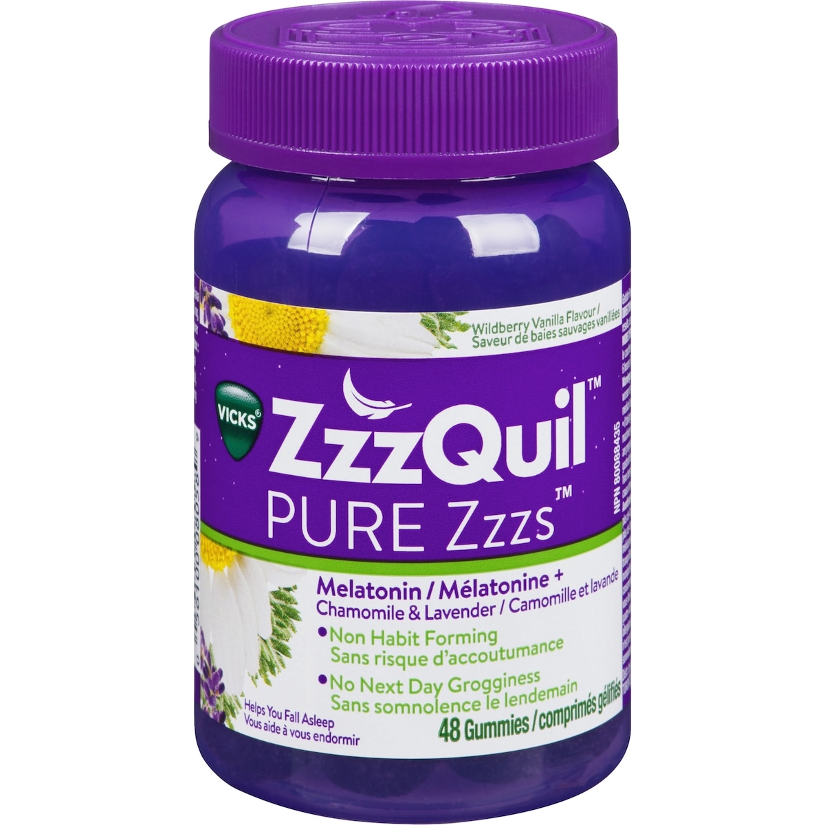 Aide-sommeil à base de mélatonine ZzzQuil PURE Zzzs