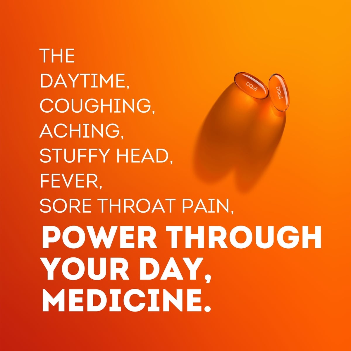 DayQuil Cold & Flu Multi-Symptom Relief Non-Drowsy Liquid Capsules, 16 Count