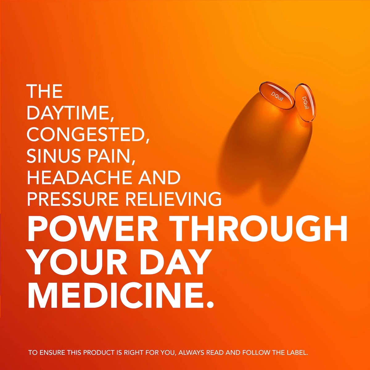 DayQuil Sinus Liquid Capsules, 24 Count