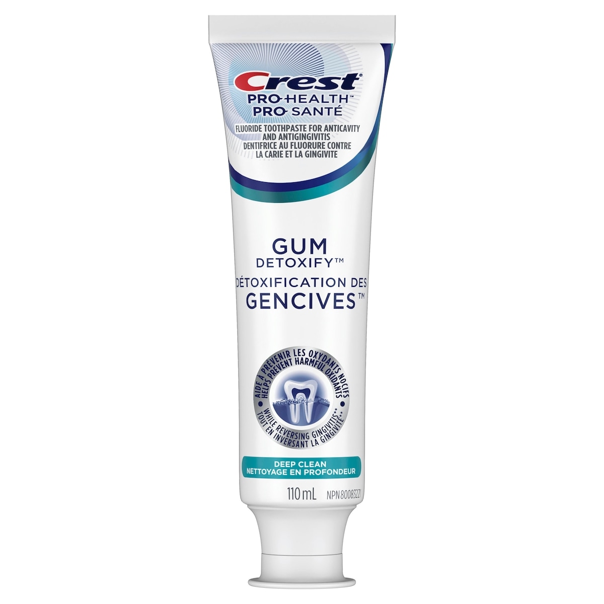 Crest Gum Detoxify Deep Clean Toothpaste
