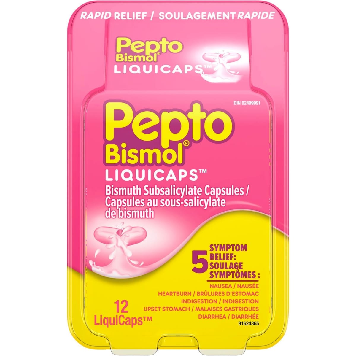 Pepto 12 u Liquicaps