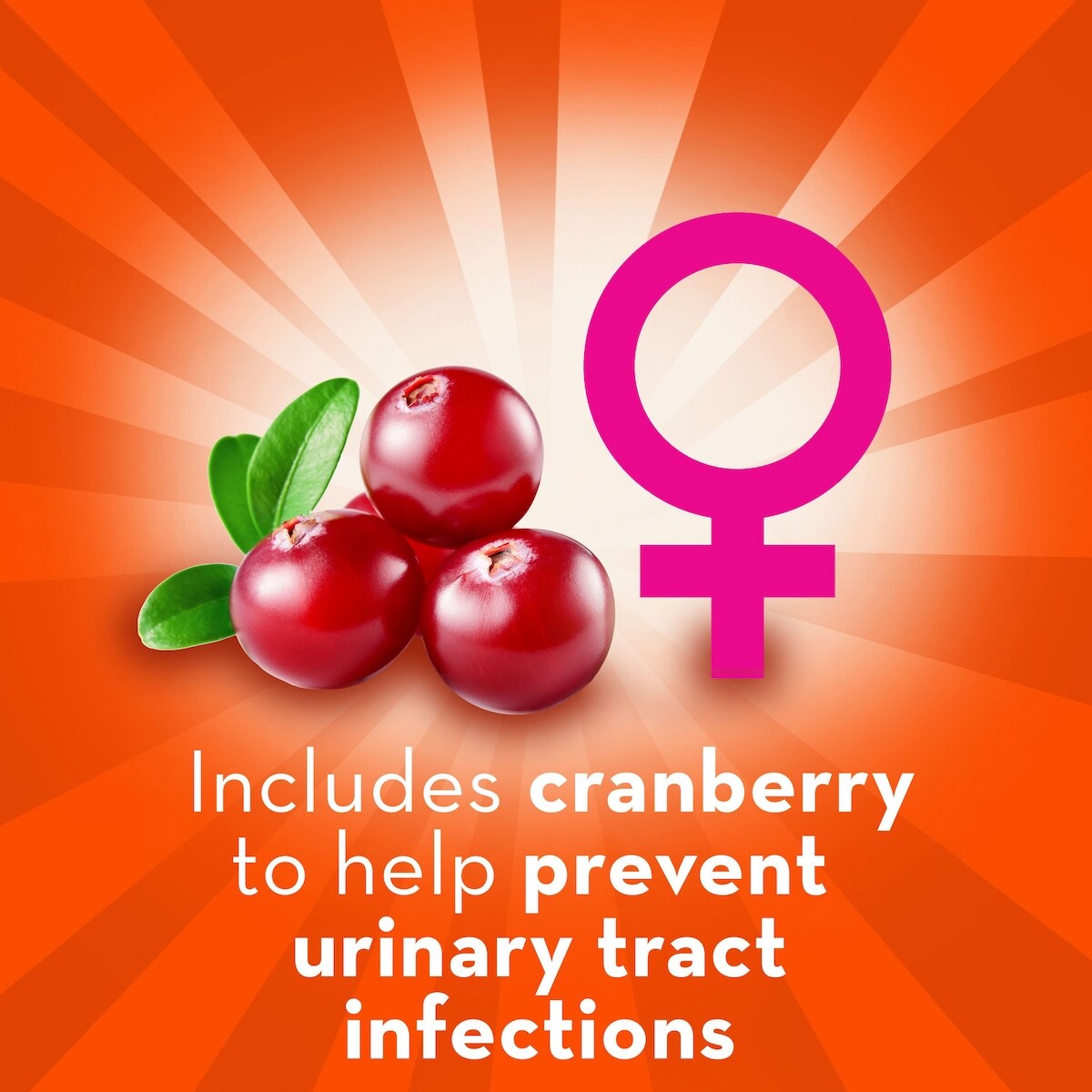 Women's Health Prebiotic + Probiotic Gummies, Helps prevent urinary tract infections, #1 Doctor Recommended Probiotic‡, 50 Count